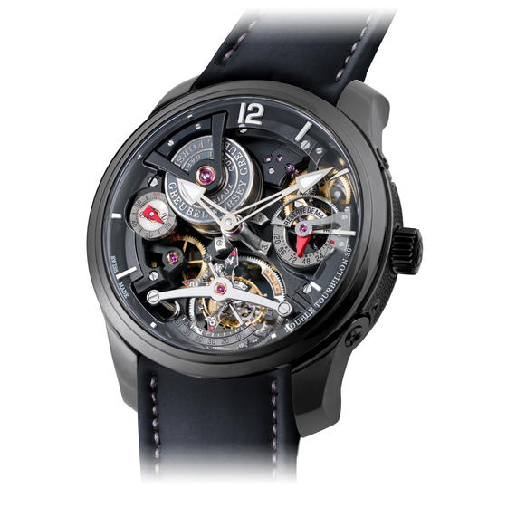 Buy Luxury Replica Greubel Forsey DOUBLE TOURBILLON TECHNIQUE BLACK watch